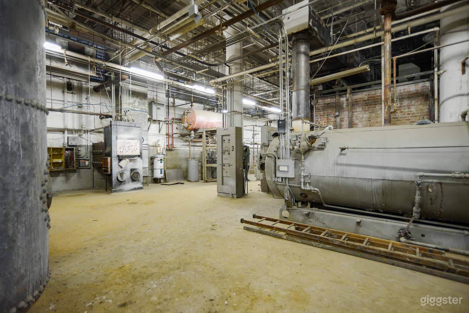 Amazing Industrial Boiler Room Photo 4