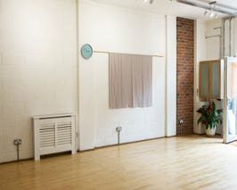  The studio looking toward the entrance 