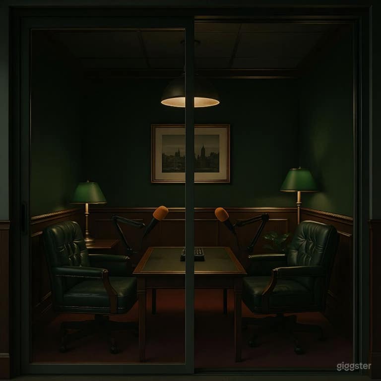  Cozy & Professional Podcast Studio 