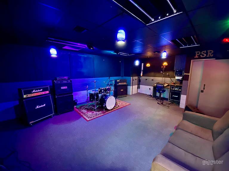  (A) The Rehearsal Room
- includes drumkit, amps, kitchen, couch &amp; bathroom.
- 22- Channel Mixer 