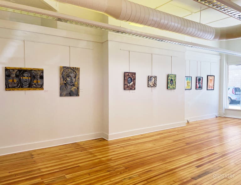  Featuring rotating exhibits from regional artists, the gallery offers contemporary setting for gatherings. 