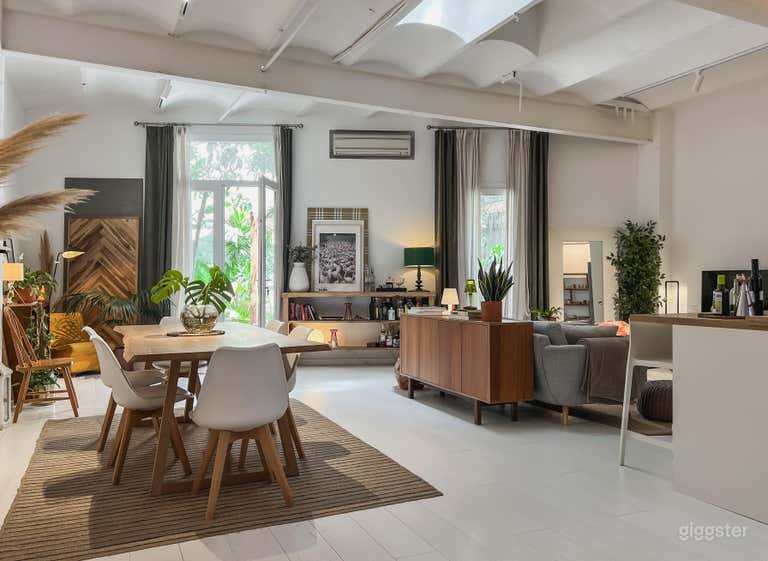  Modern industrial loft in Barcelona 