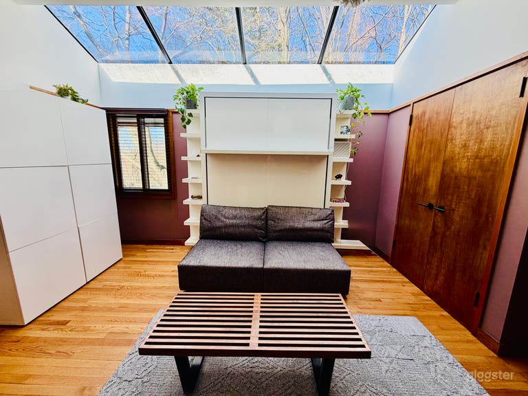  On the Hudson Midcentury Chalet with High Altitude Gym 