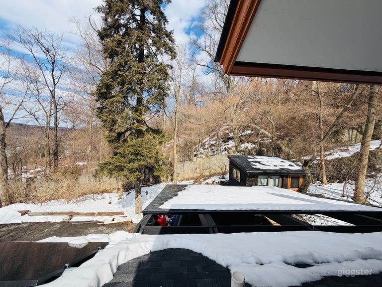  On the Hudson Midcentury Chalet with High Altitude Gym 