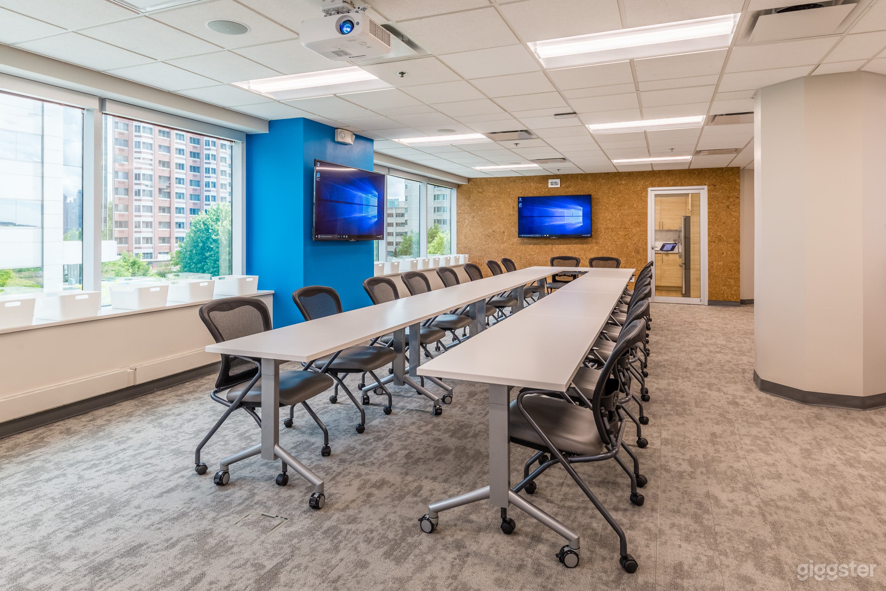 Training Room in Boardroom Setting