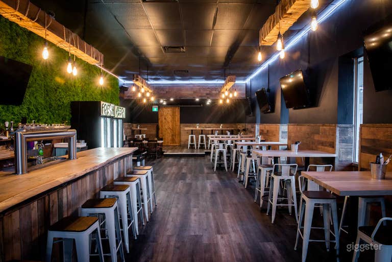  Brand New Taproom with 12 Rotating Taps 