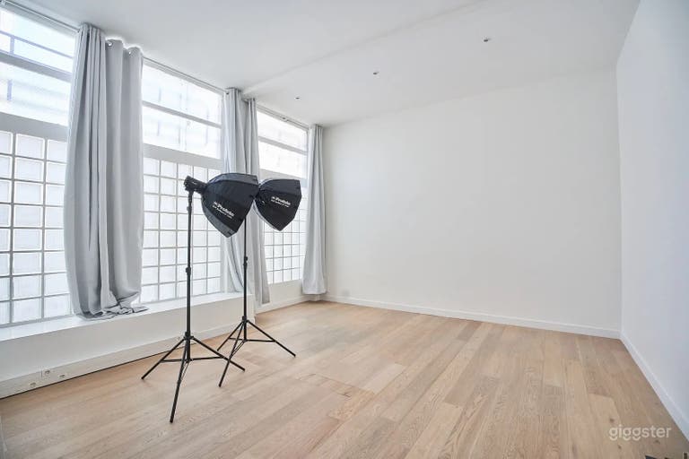  Studio lumineux à Paris avec puits de lumière 