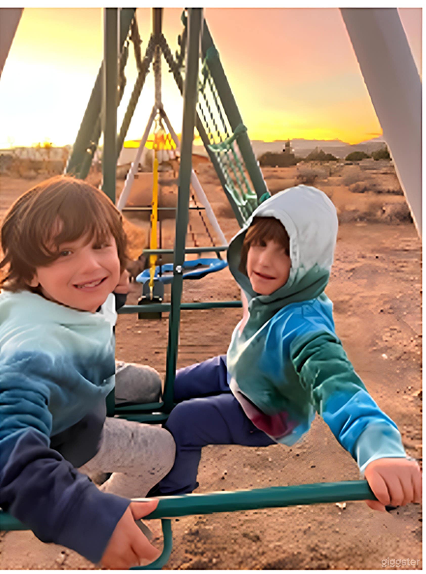 Family Fun Outdoor Area with Playground Photo 4