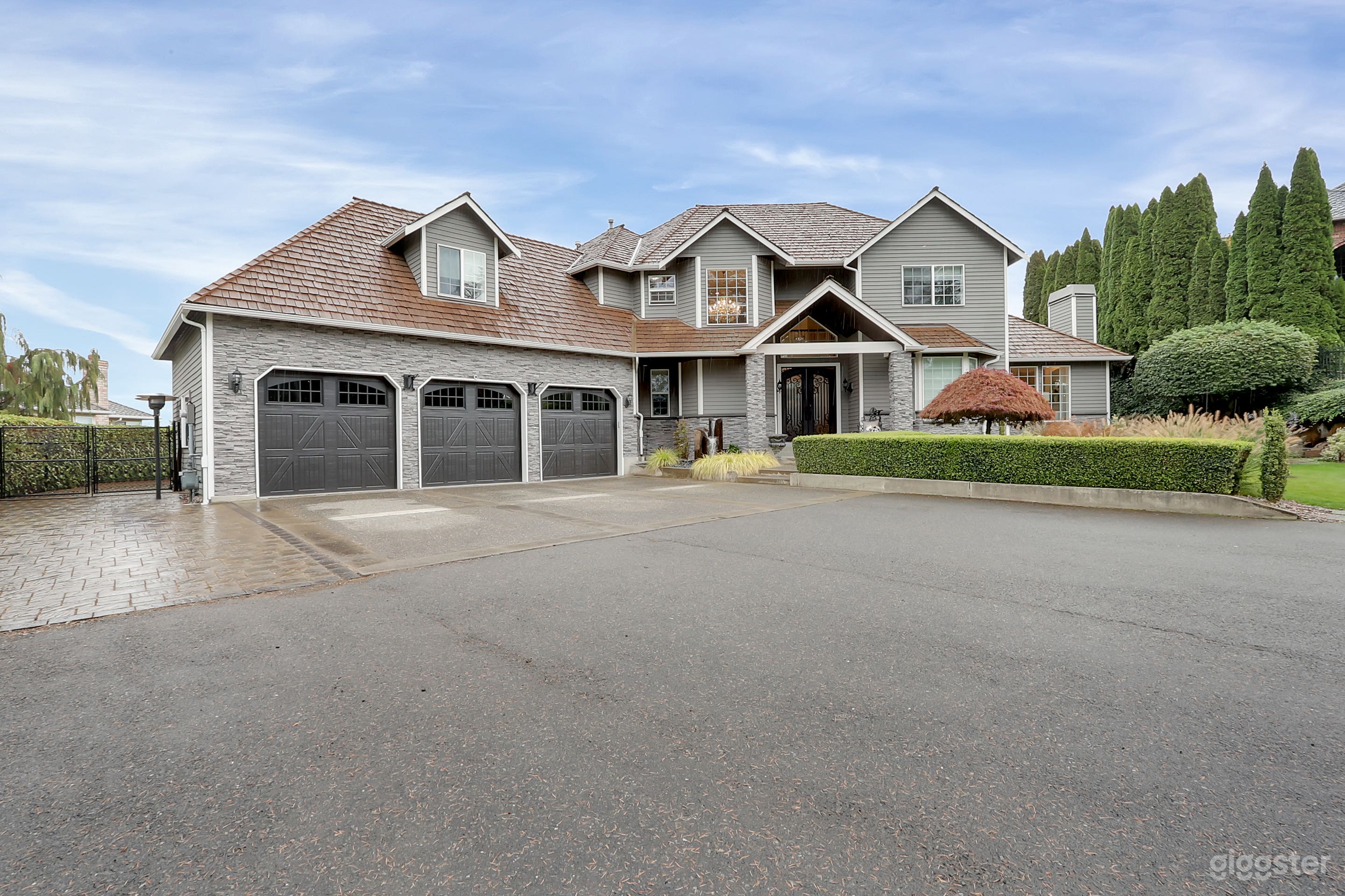 Front View of the Home