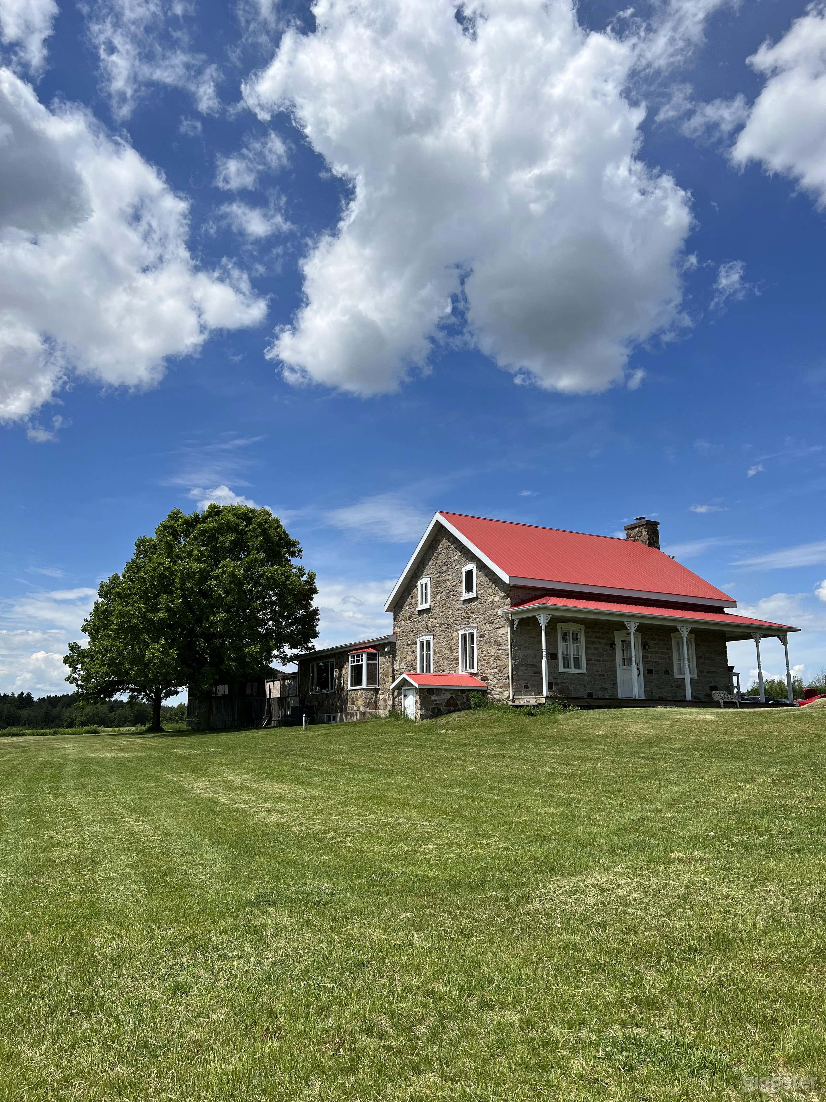 Historic Stone Farmhouse Barn Ancestral Rustic Photo 1