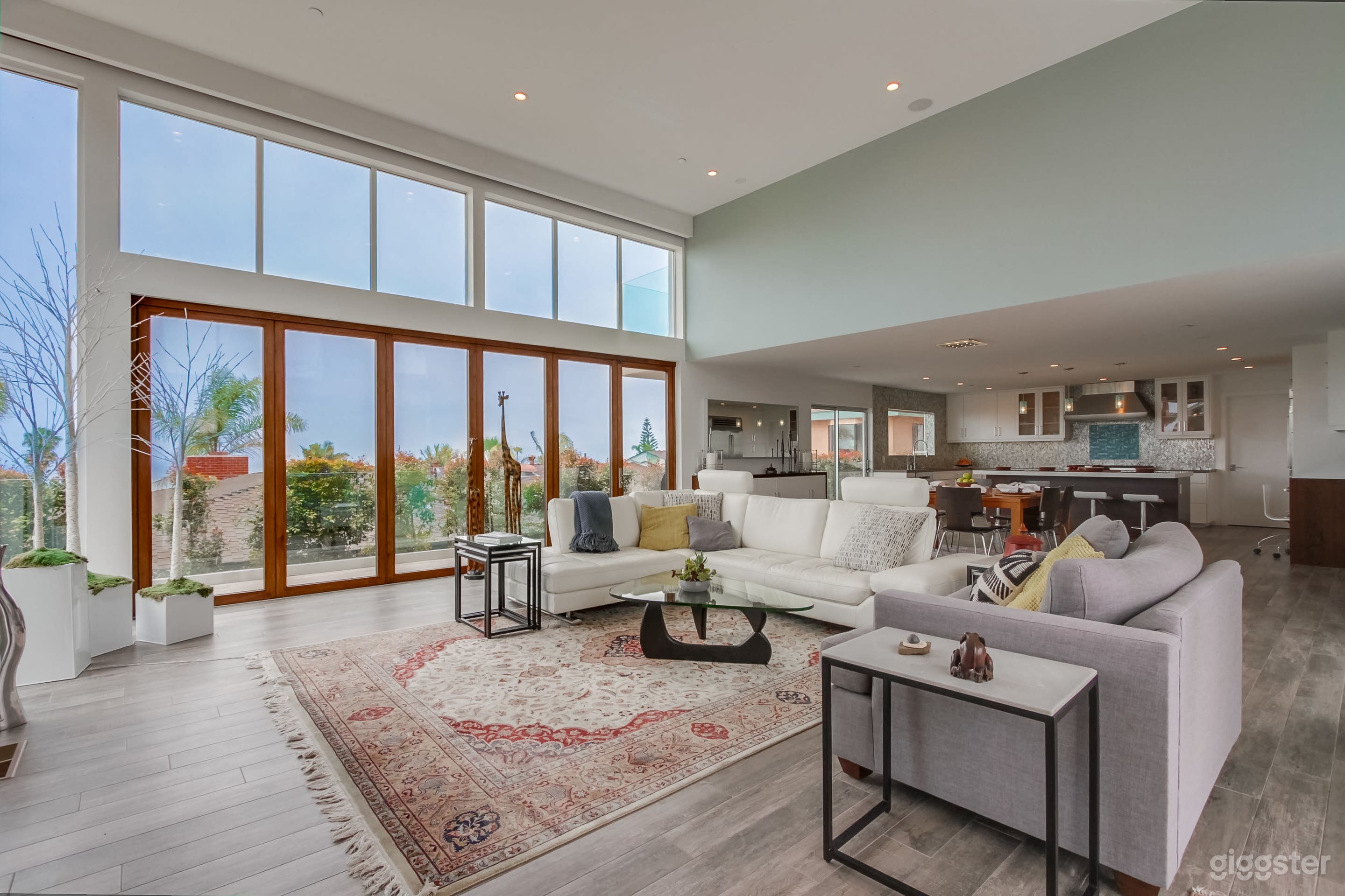 Entertainment Area with Panoramic Doors