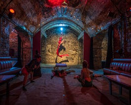  Tunnel 3 - using the designated arial rig.  