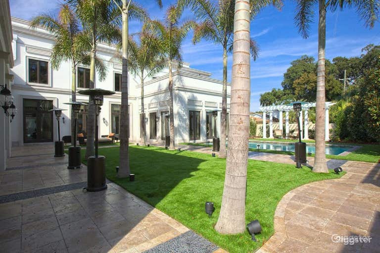  Formal Pool & yard. Film production / Events 