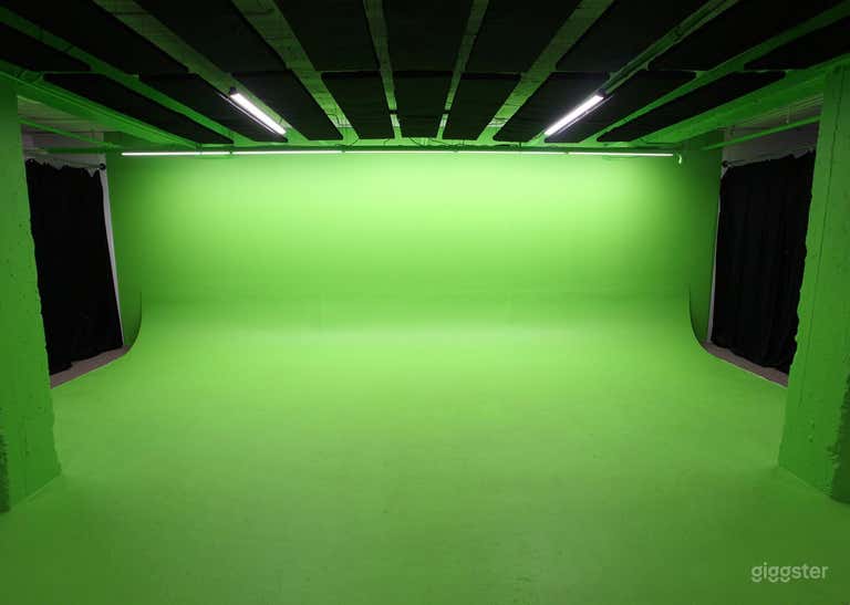  Pared Cíclica Verde de 25 pies - Ideal para Video Musical 