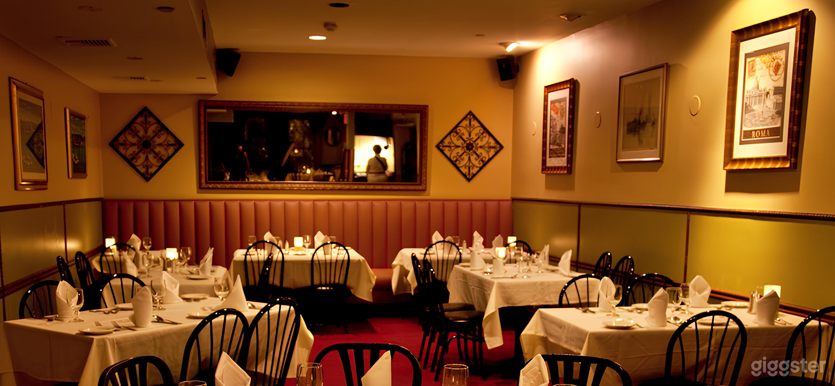 Sophisticated Italian Dining Room Photo 1