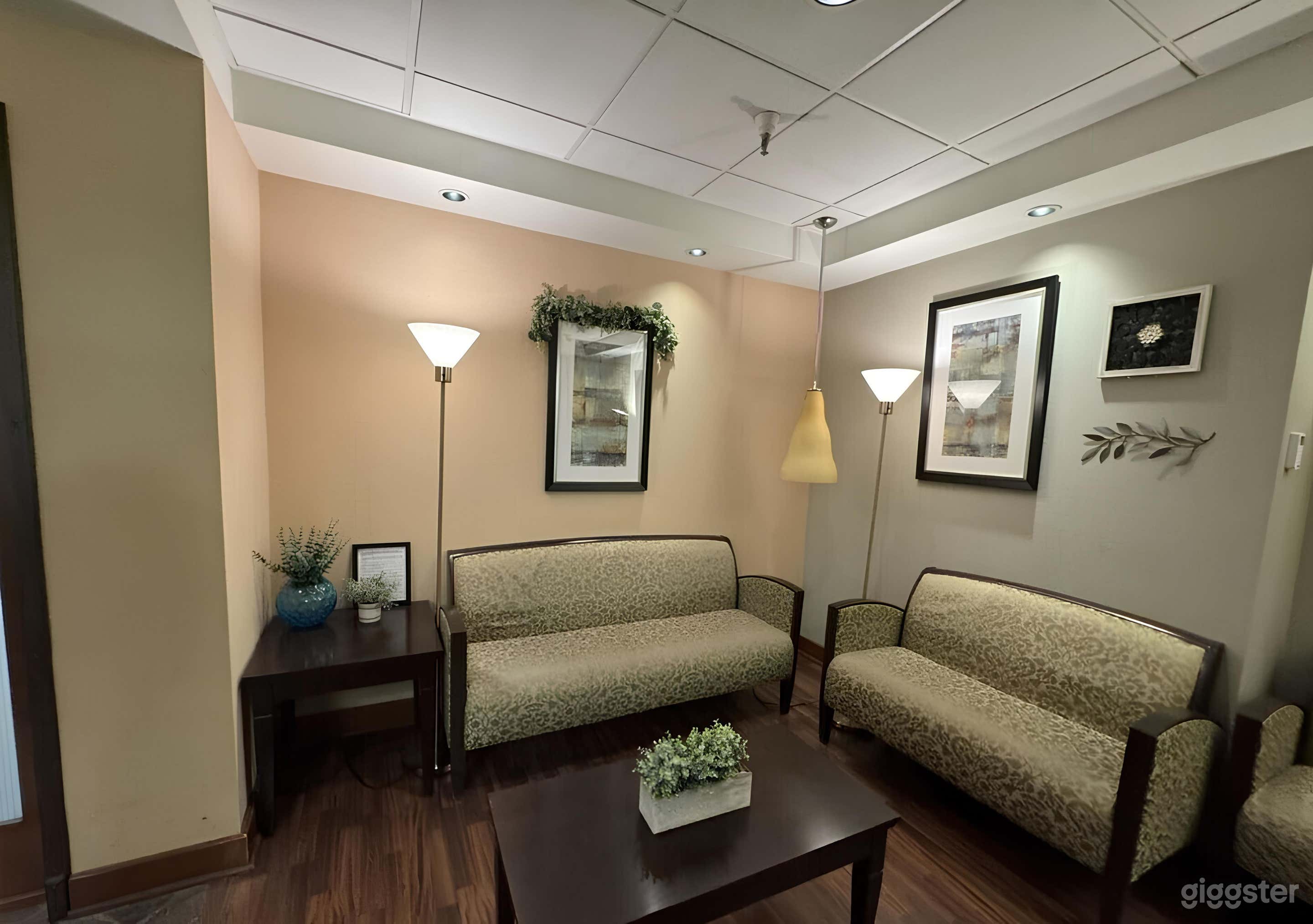 Cozy and Functioning Hospital Lobby Photo 3