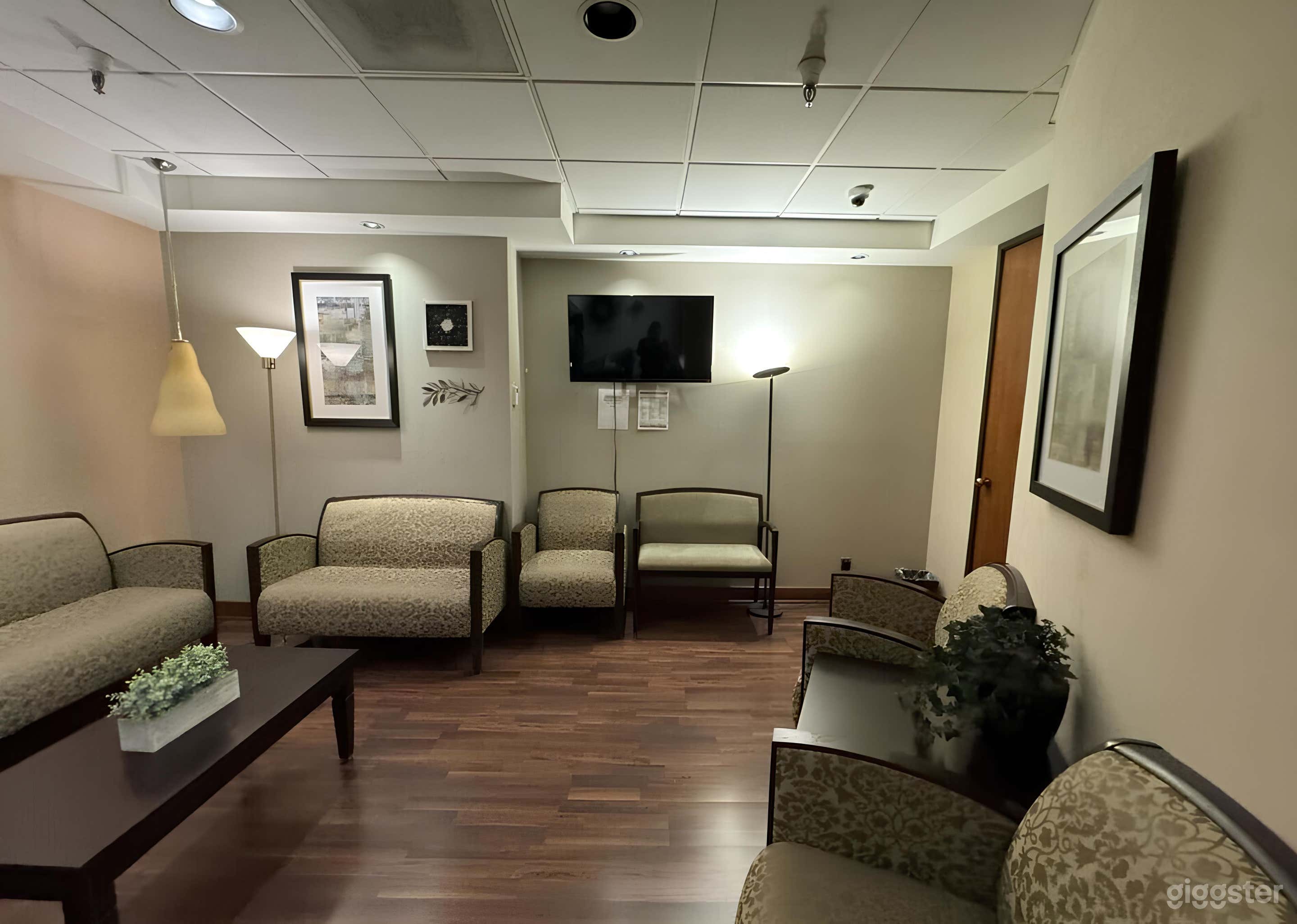Cozy and Functioning Hospital Lobby Photo 2