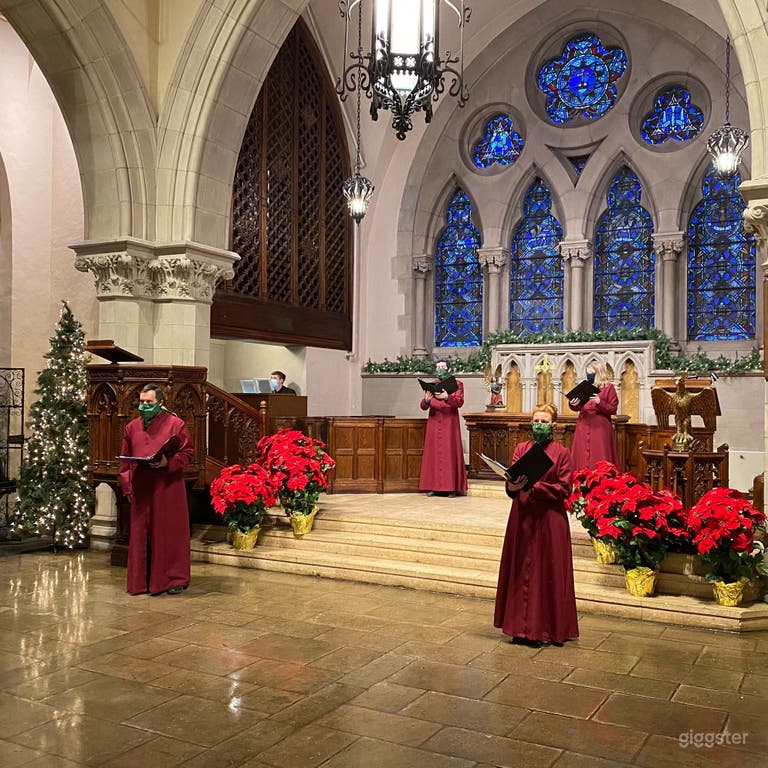  Old Historic Chapel in Boston 