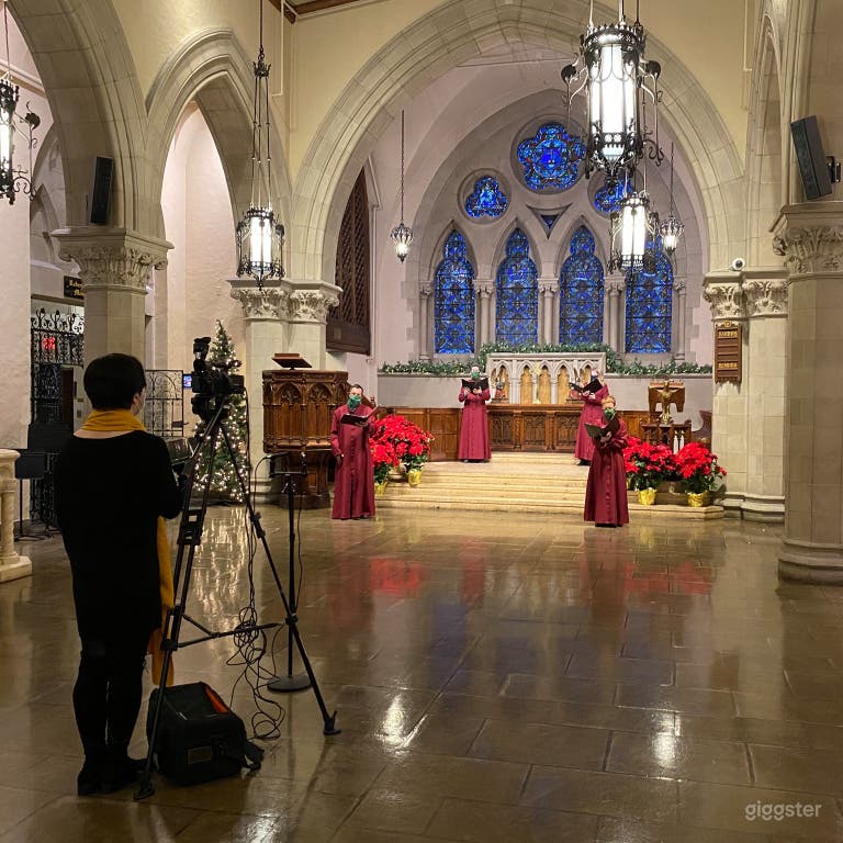  Old Historic Chapel in Boston 
