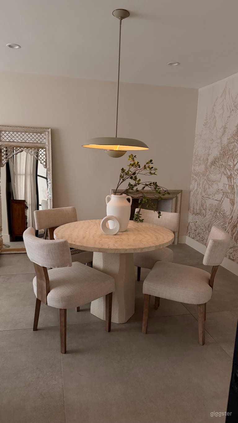  Maison architecturale moderne avec cuisine design + jardin en L 