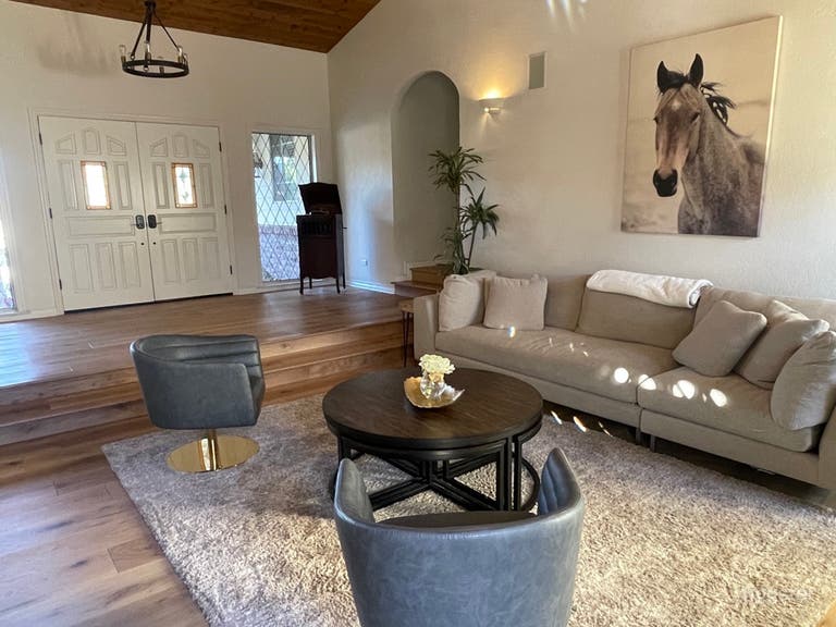  Base camp and Ranch style home set on 2.5 acres 