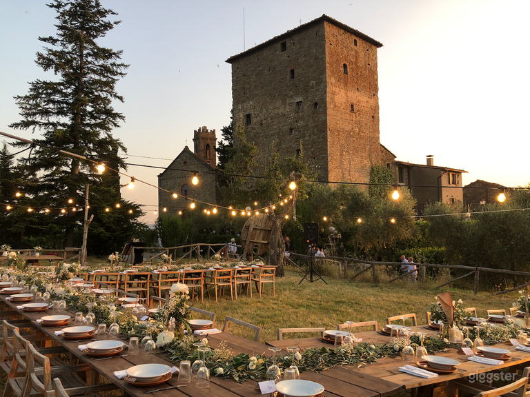  Medieval Tuscan Castle w/ Olive Groves, Pool & Chapel 