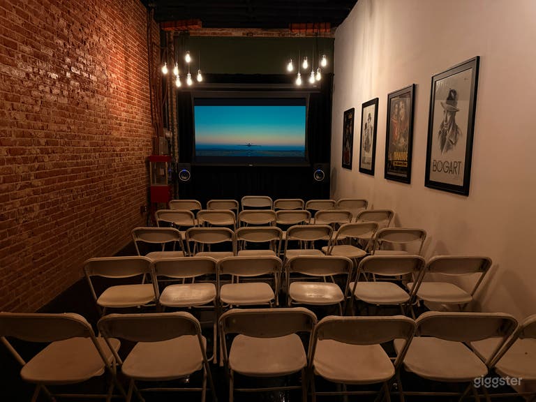  Screening room, meetings, casting, filming 