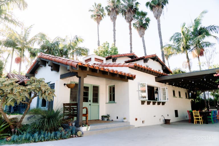  Back entrance from detached garage 