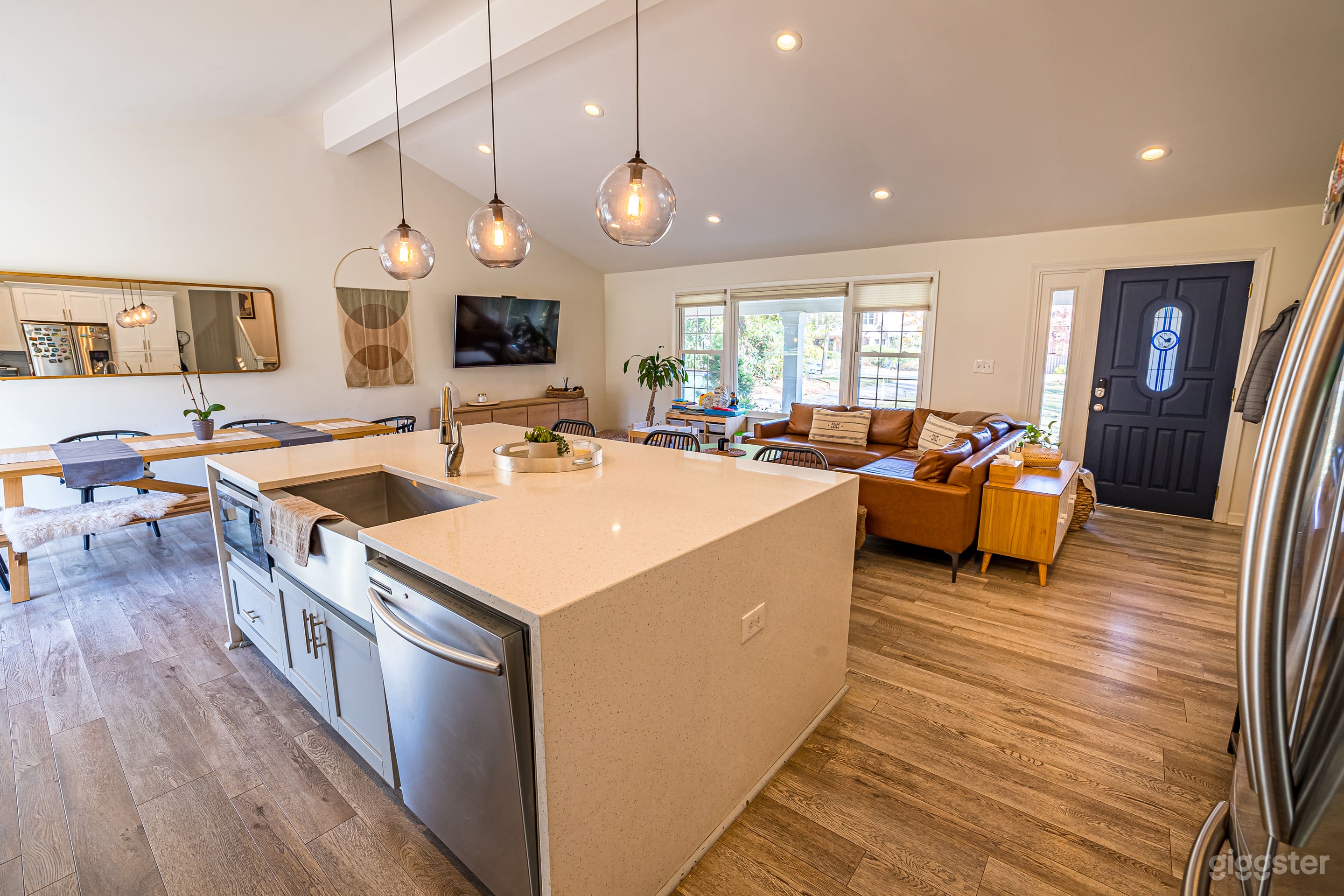 Residential Home with Open Floor Plan and Backyard Photo 2