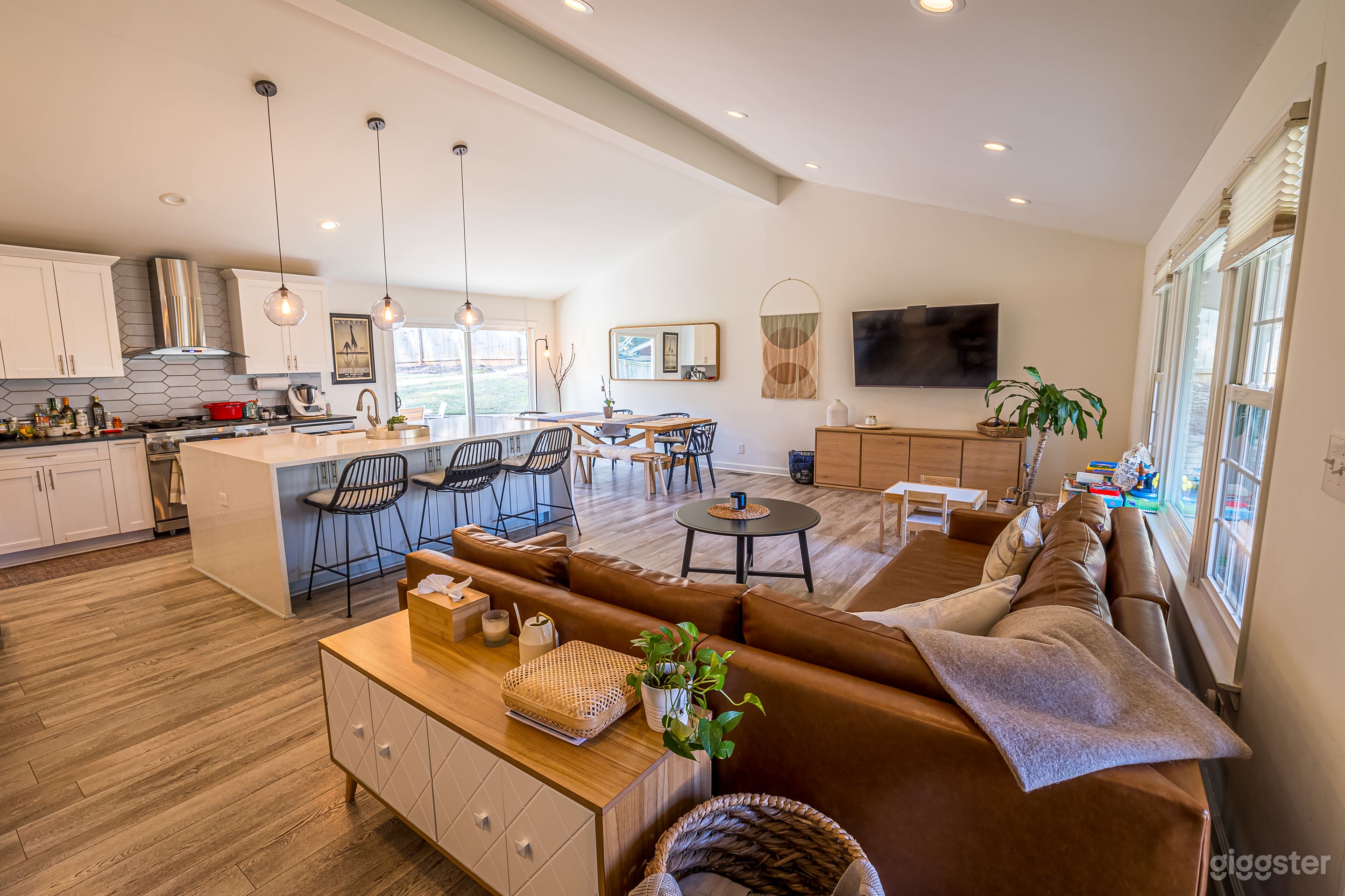 Residential Home with Open Floor Plan and Backyard Photo 1