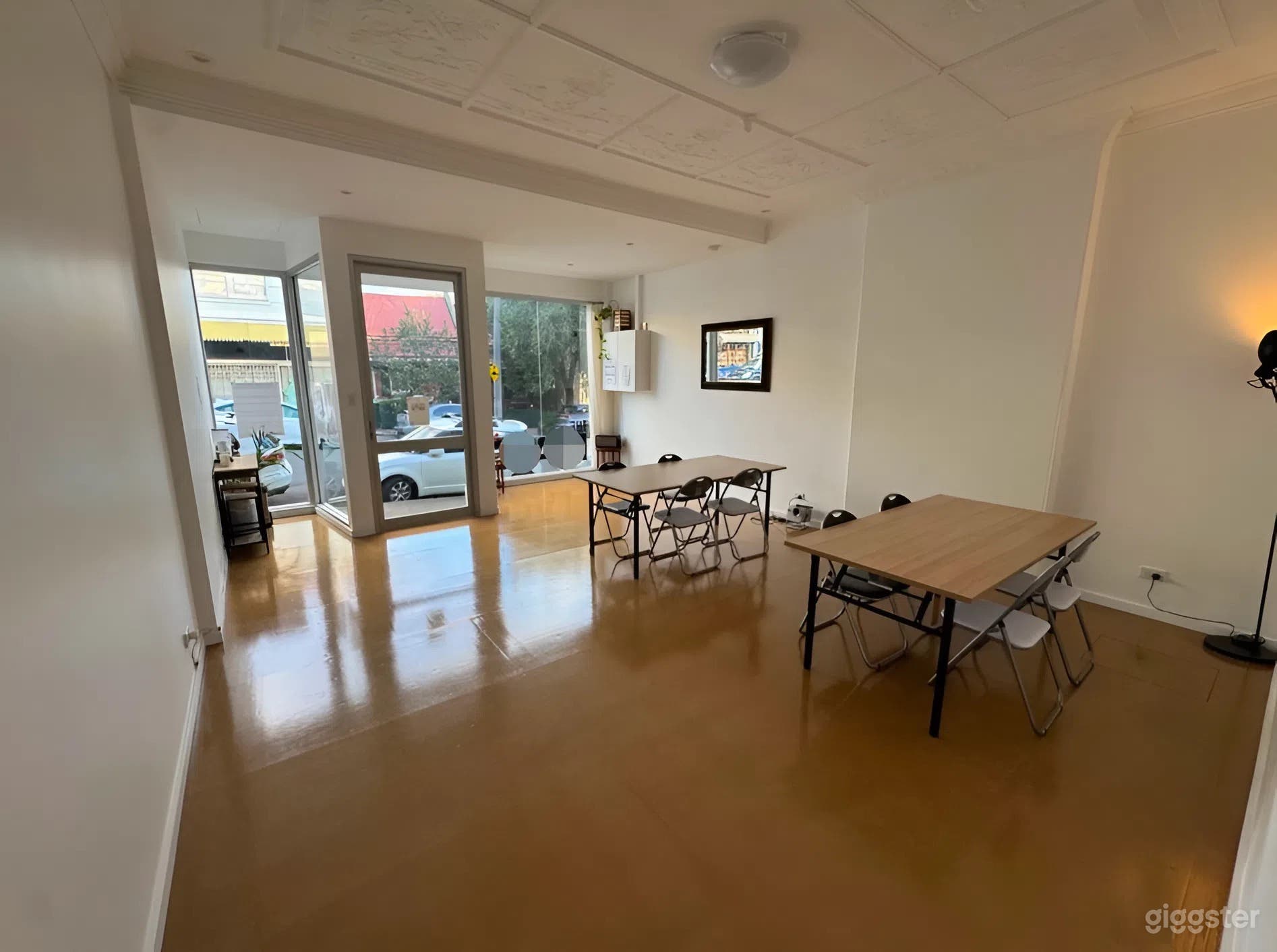Natural Light Studio with Clear White Walls Photo 3