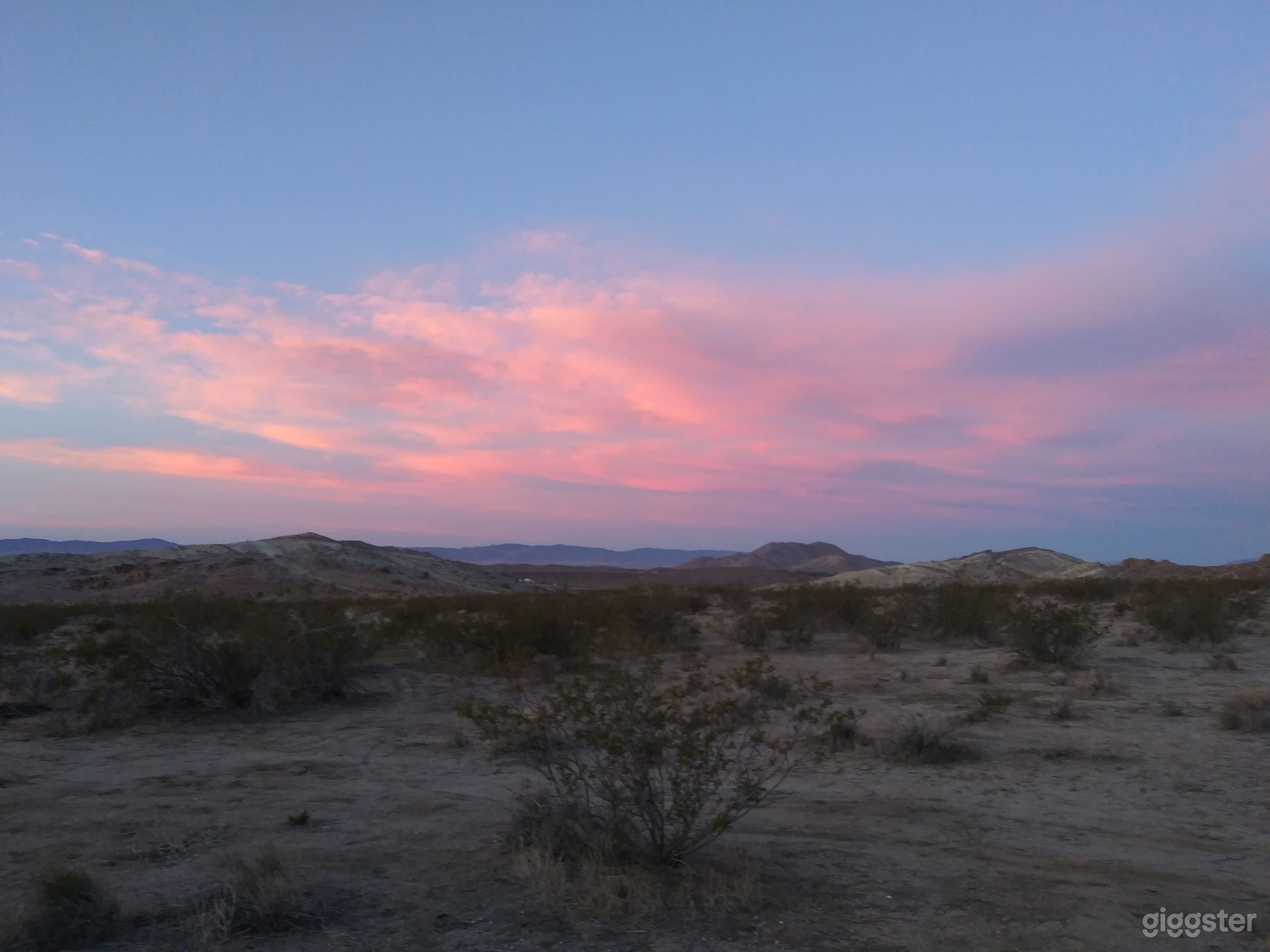 Enjoy the desert tranquility