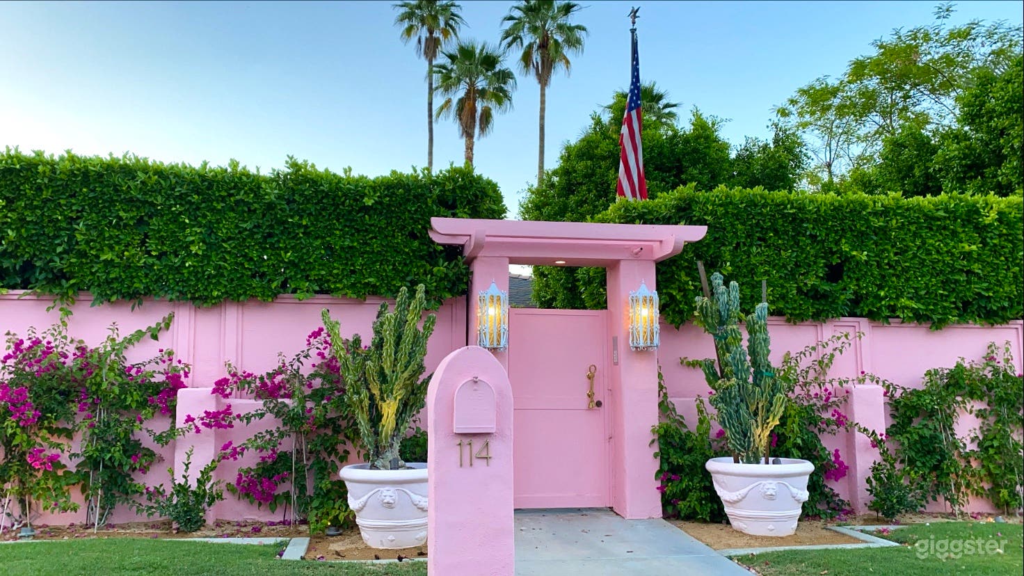 Front of home
Fully enclosed gated private property