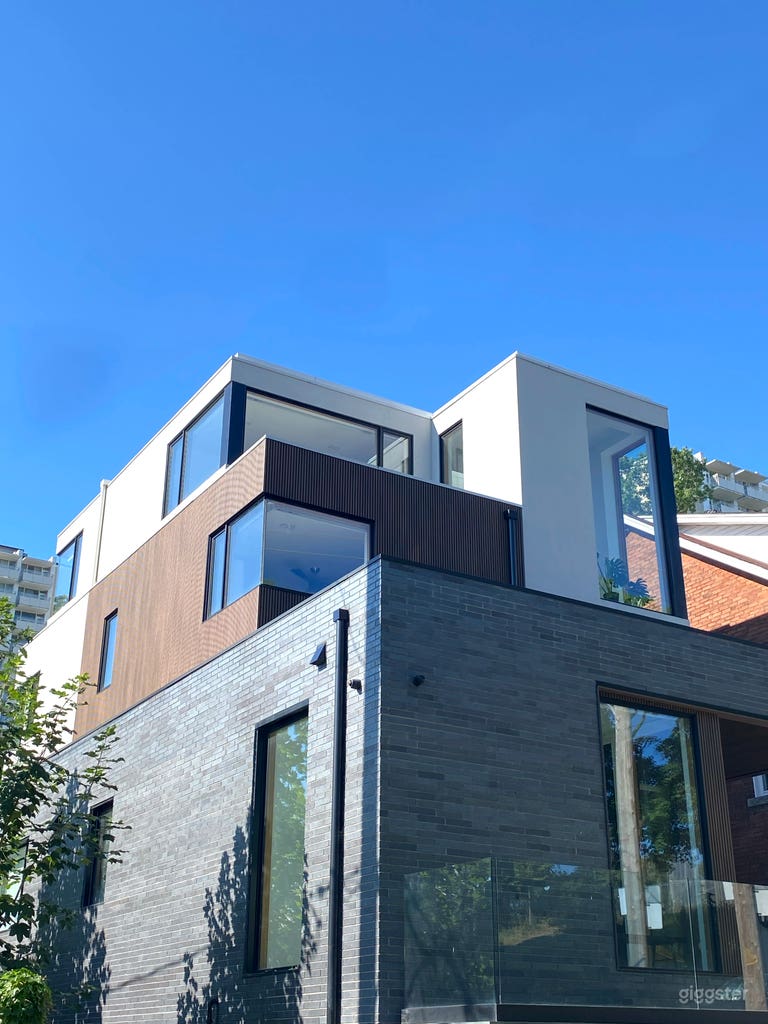  House exterior - custom built 3-storey home 