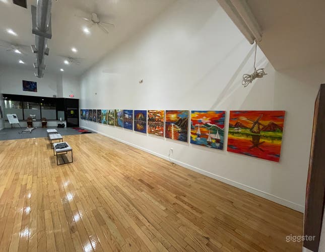 2,800 Sq Ft Art Gallery+ Event Hall | Rent this location on Giggster