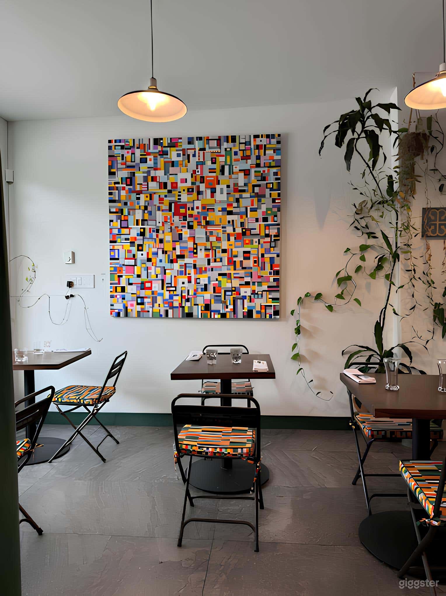 Cute French Bistro Restaurant with Open Kitchen Photo 4