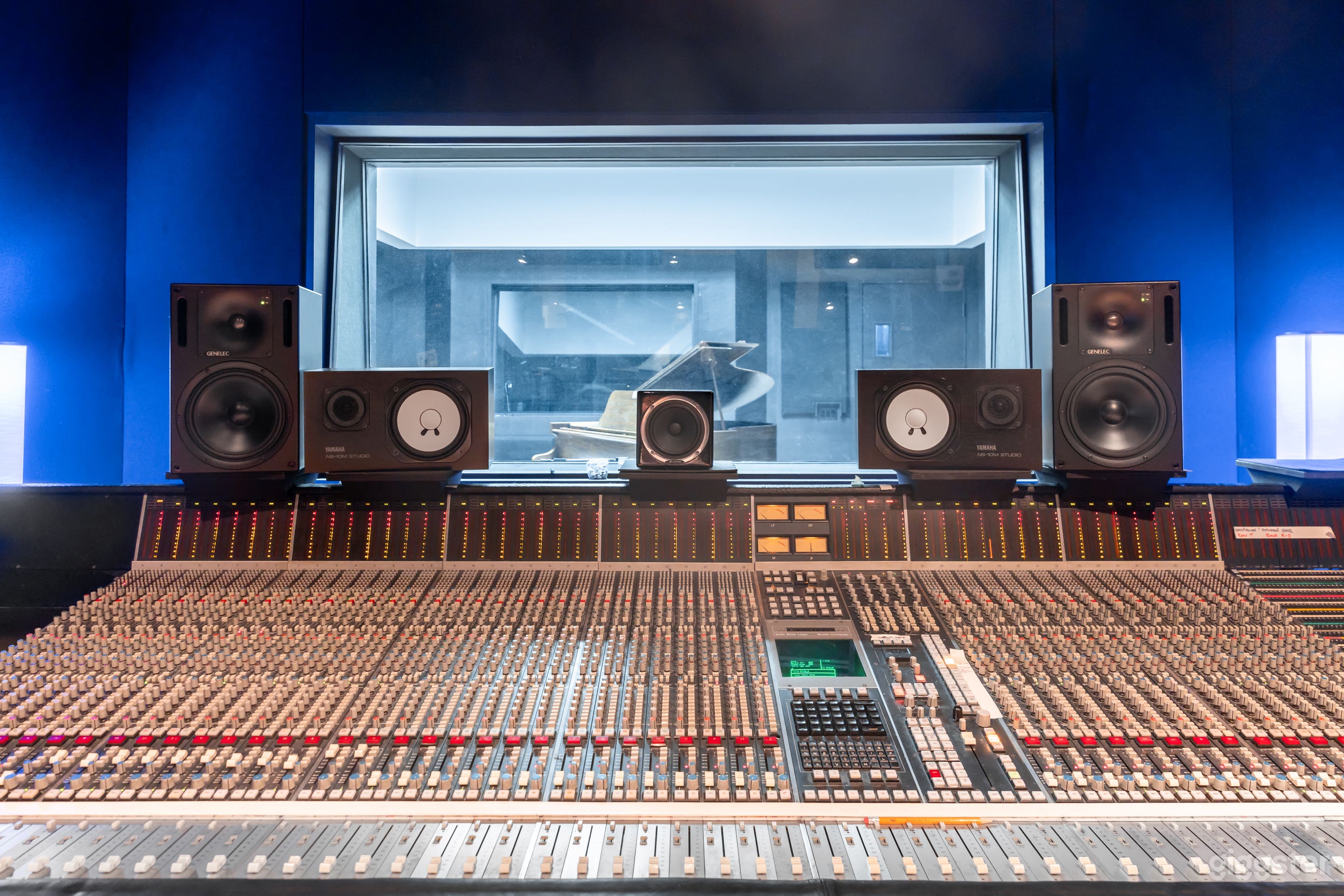 Modern Railtown recording studio:control room and live room Photo 2