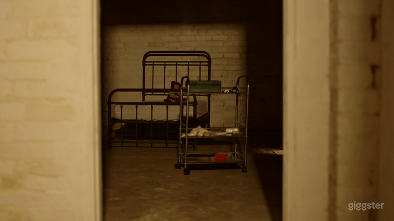  Brick walls & Concrete floor filming Location 