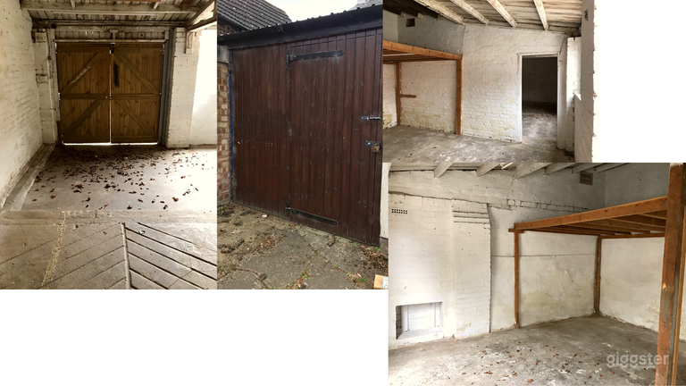  Brick walls & Concrete floor filming Location 