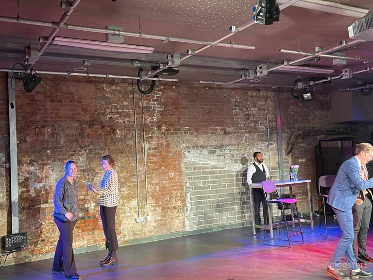  Example of theatre performance in basement studio  