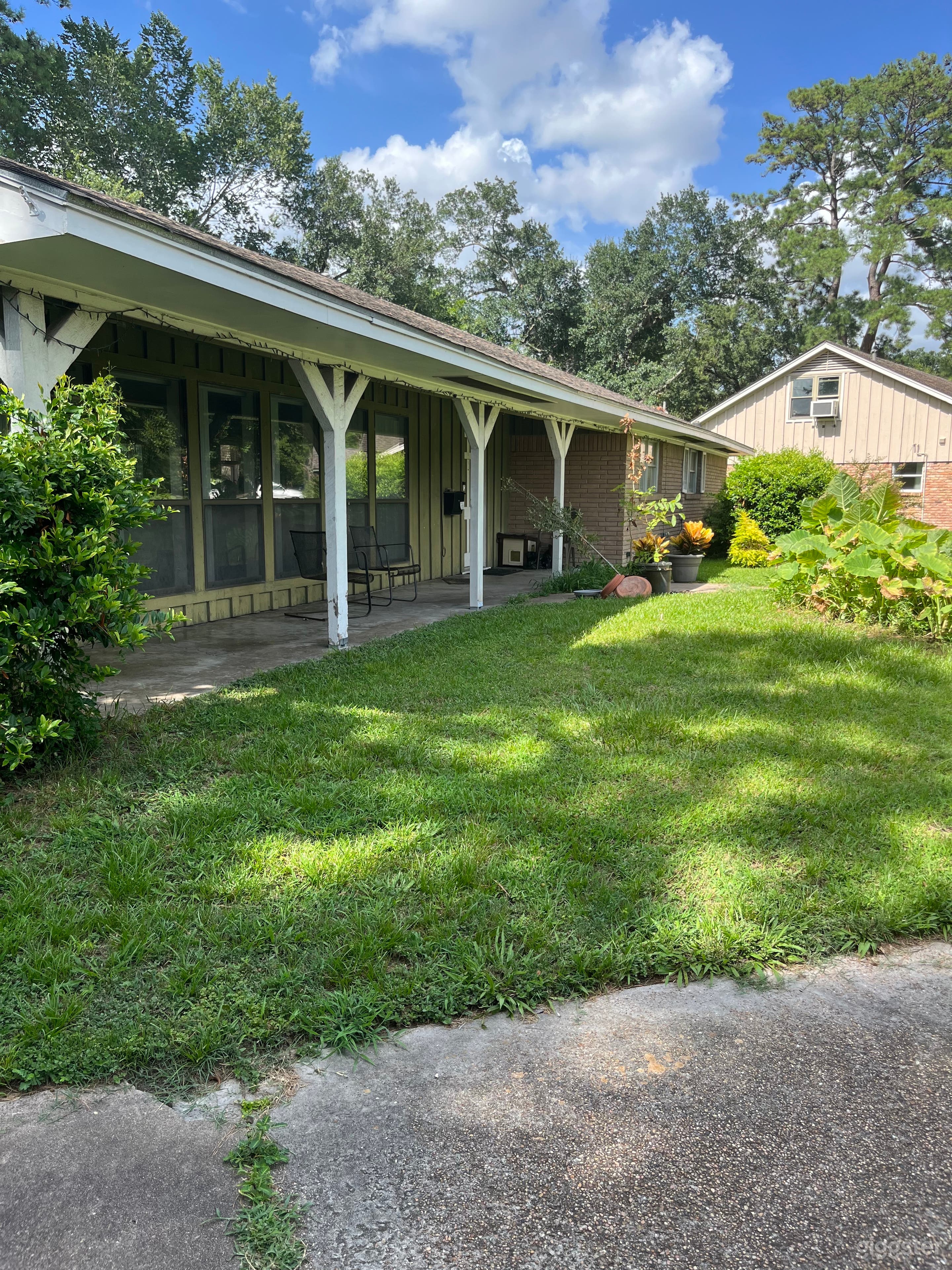 Classic Americana front porch