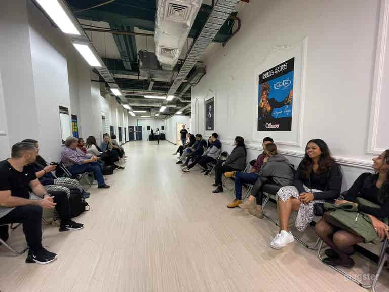  Waiting area with 40 chairs and 2 comfortable sofas. 
