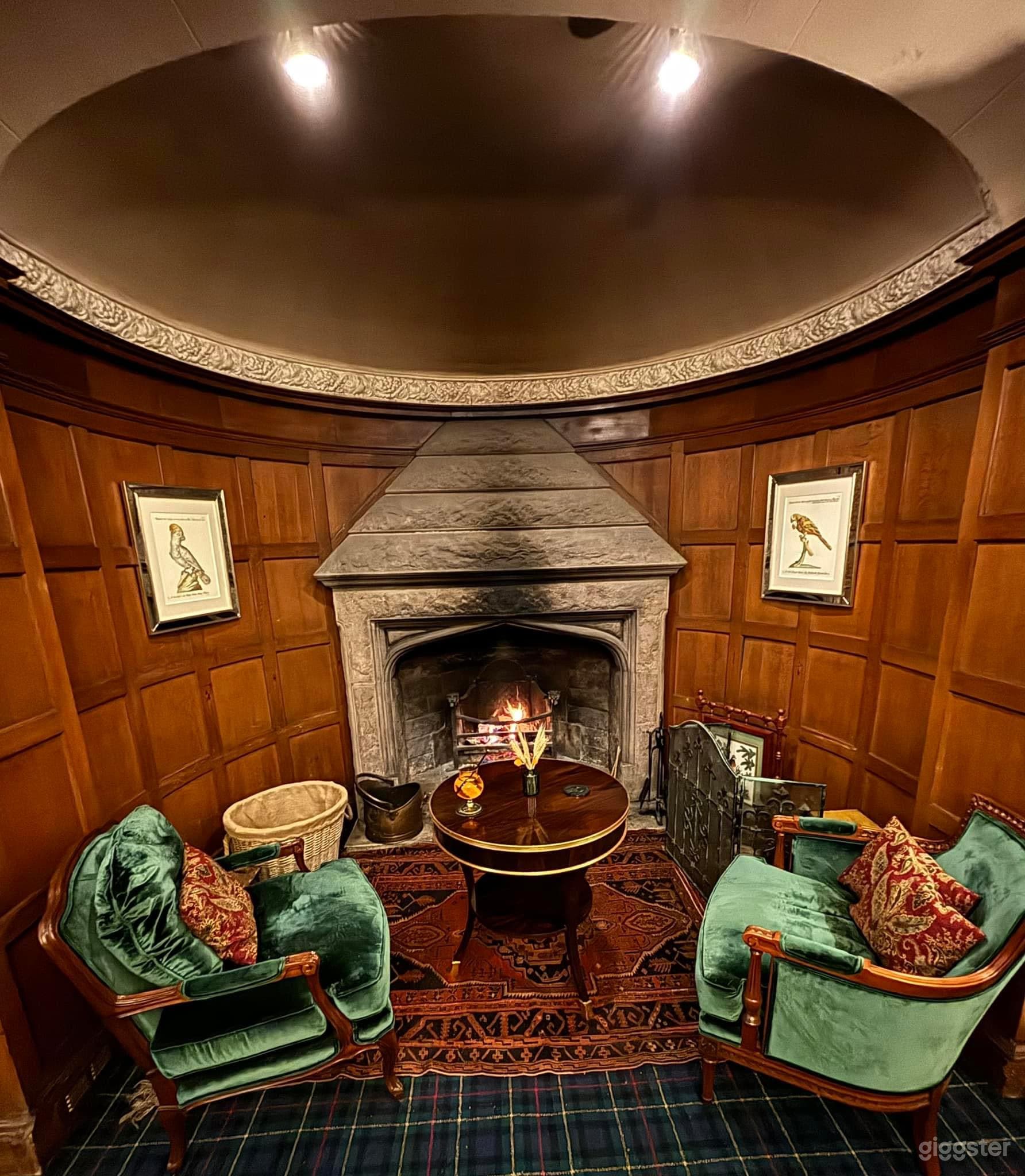 Open Fire in the Hunter Hall