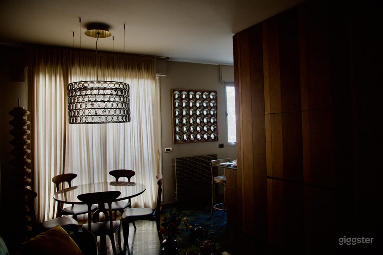  Modisch inspiriertes Apartment im Stil der 60er Jahre 