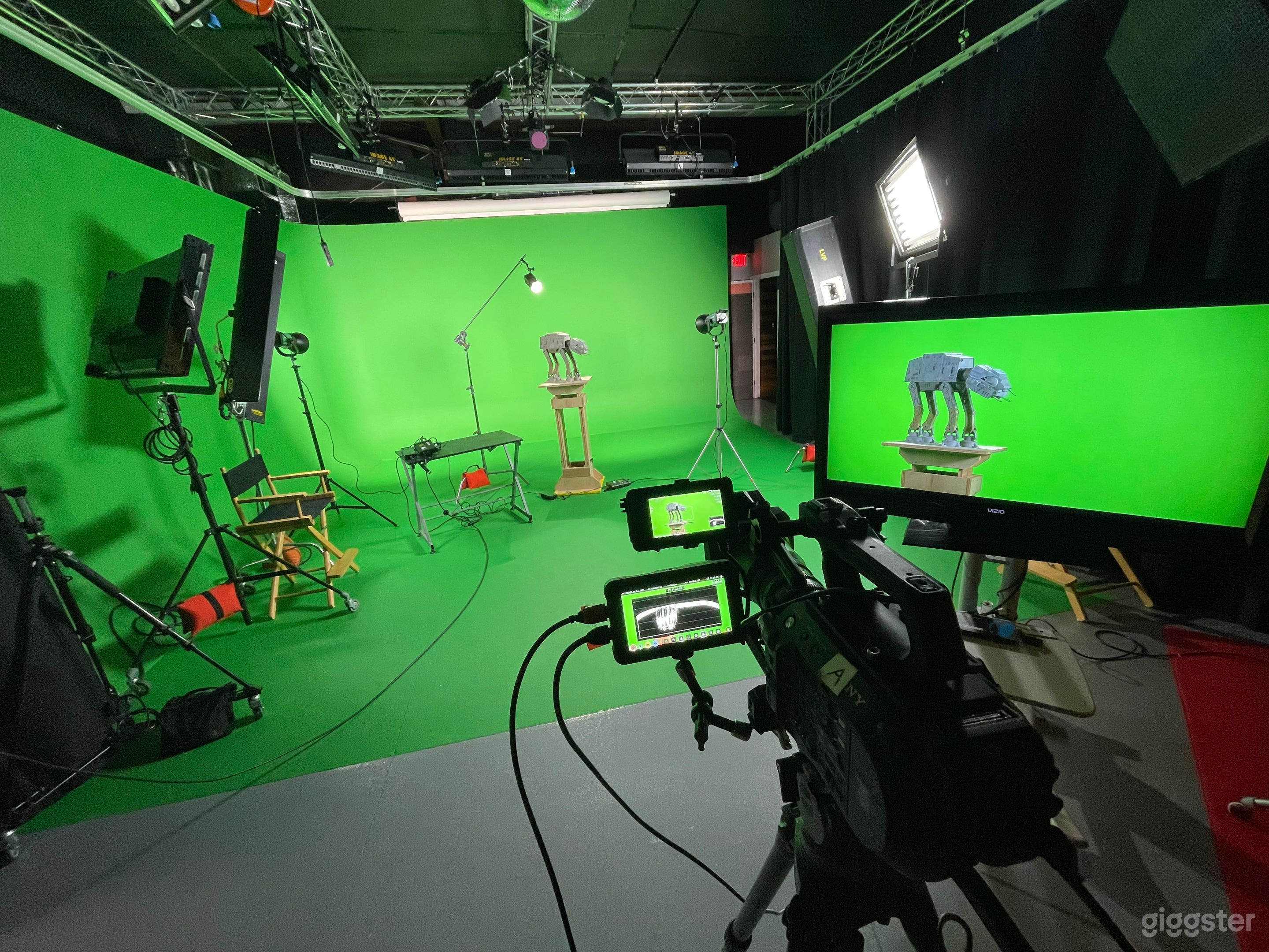 Sound Stage Wide Shot
