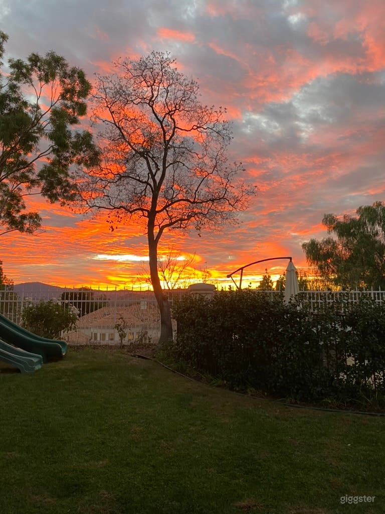 Mountain View Sunset