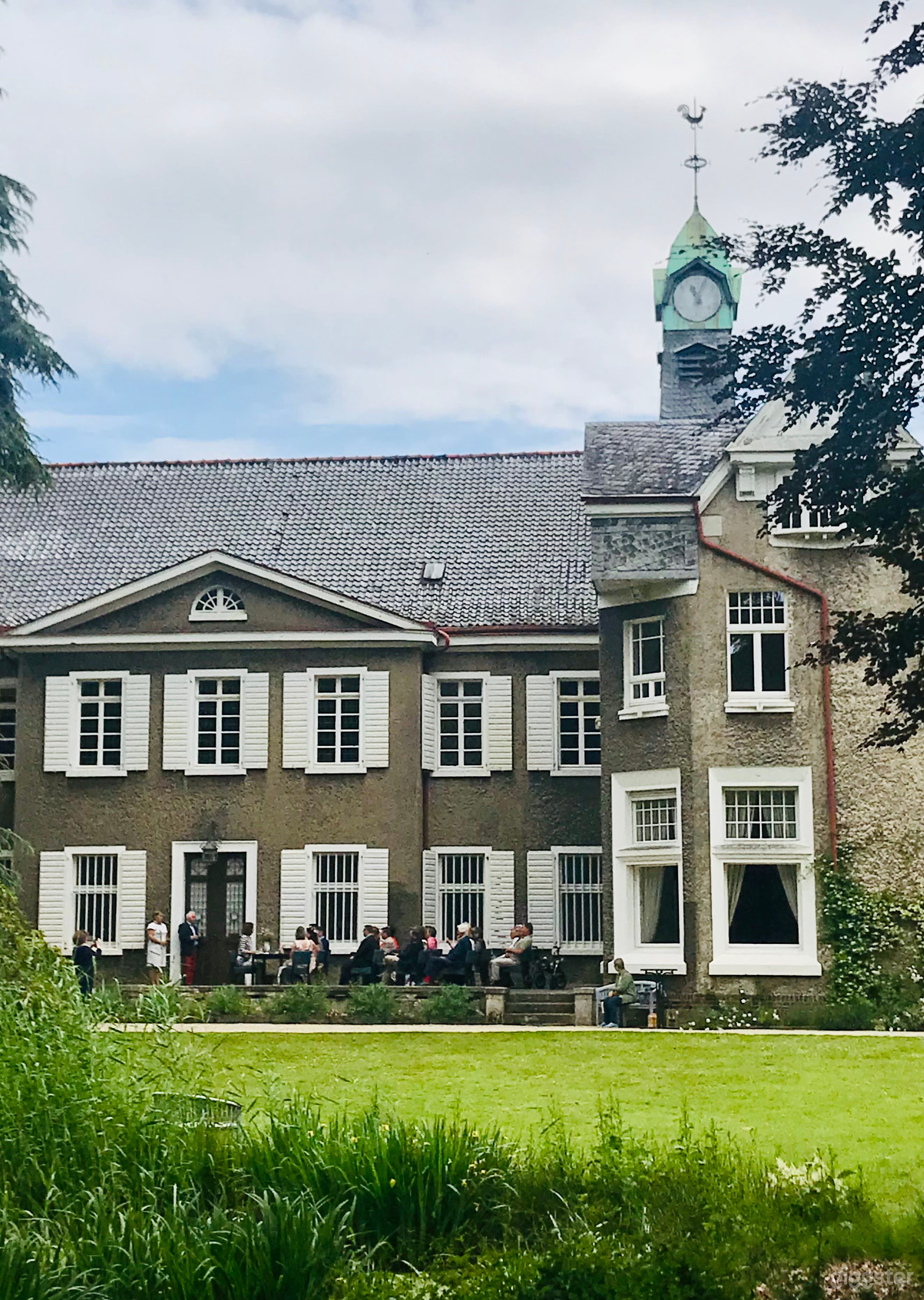 Märchenhaftes Herrenhaus und Garten Foto 2