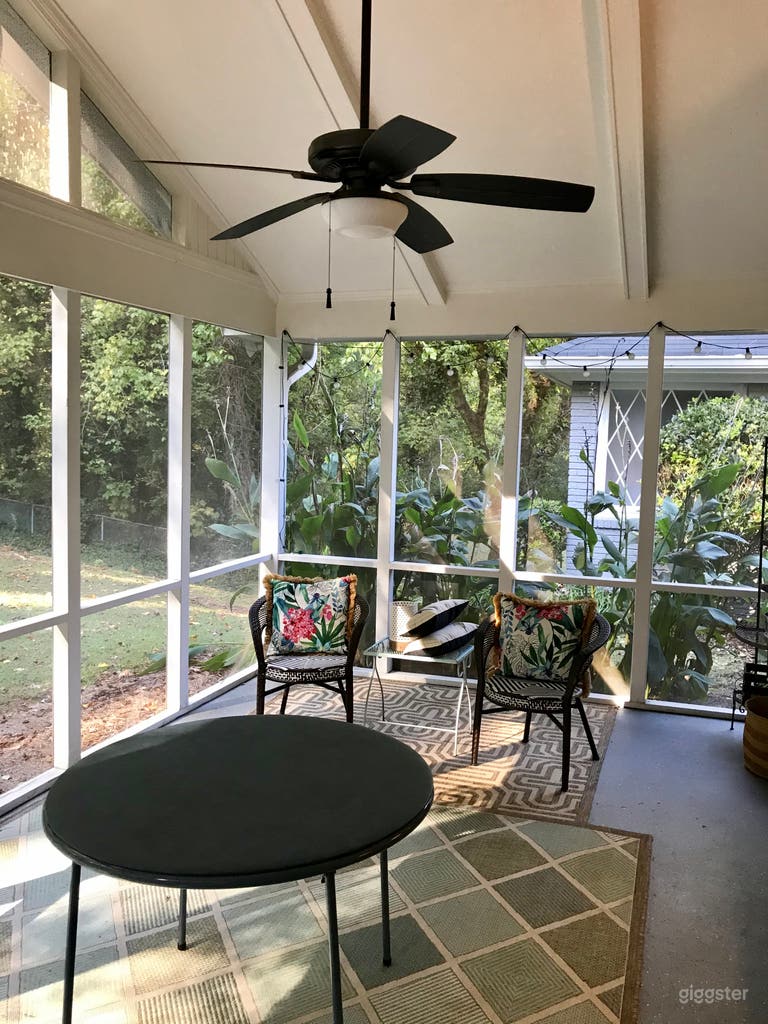  Back screened in porch 