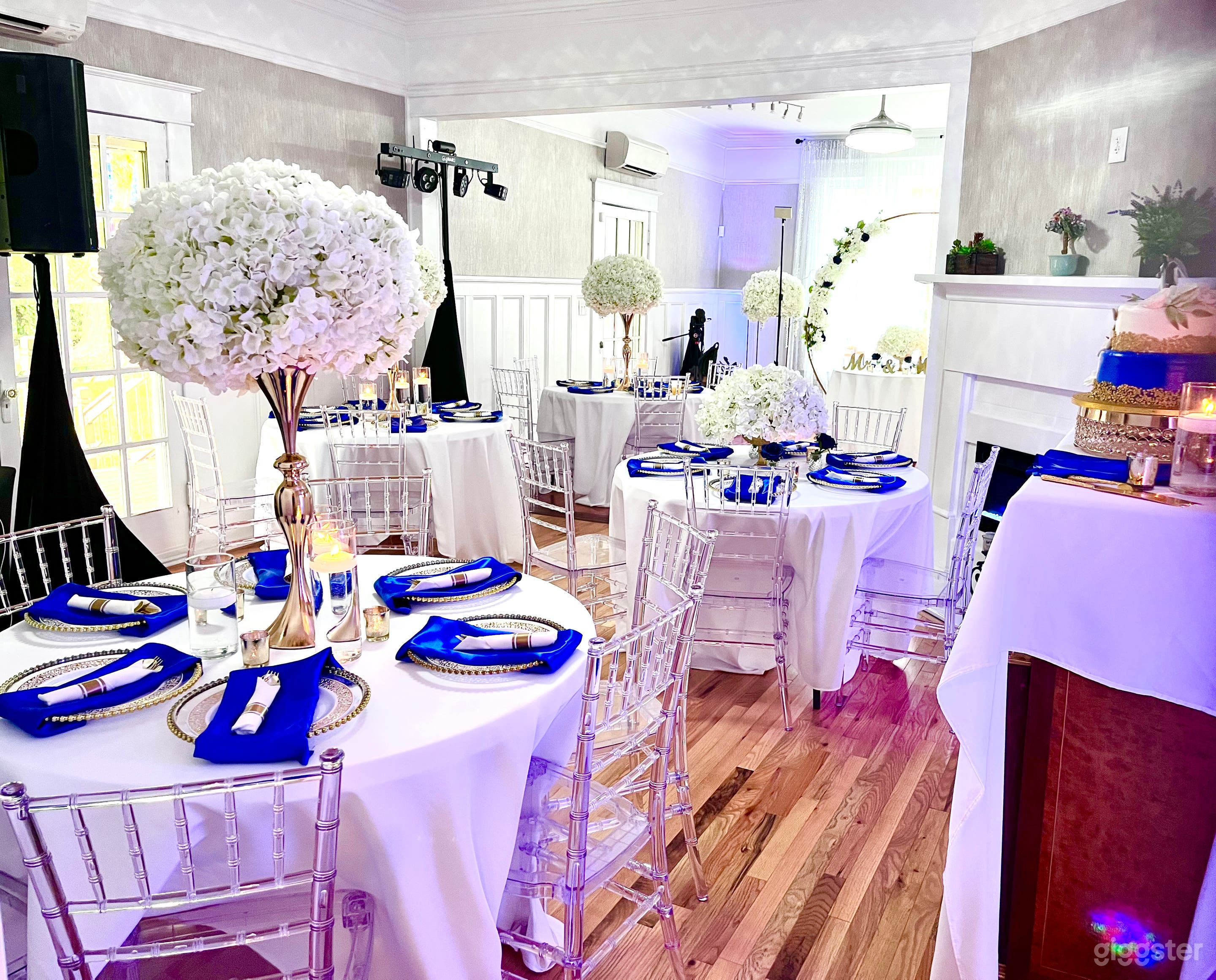 Venue for intimate events in the mini ballroom