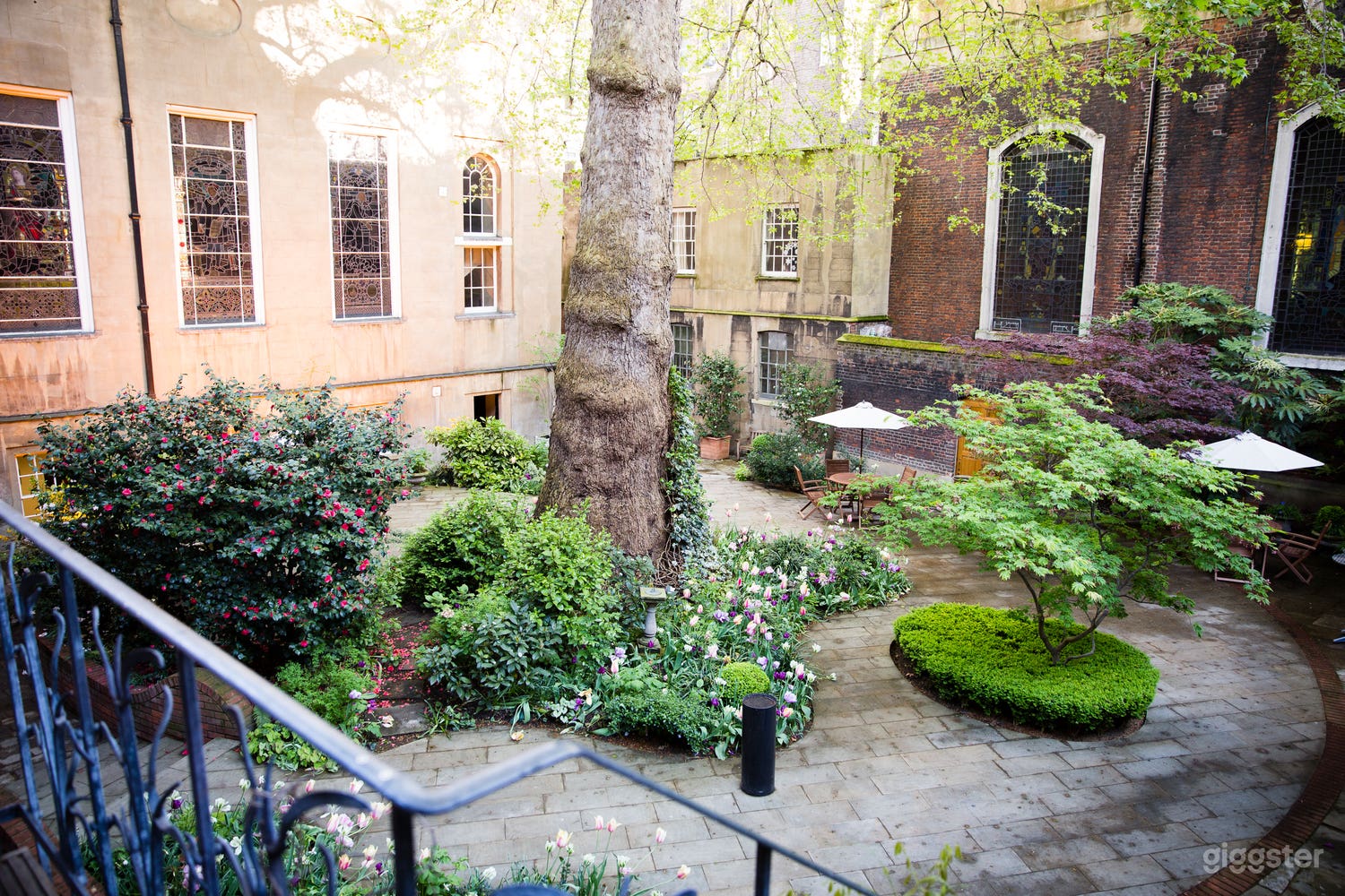 Secluded garden at Stationers' Hall
